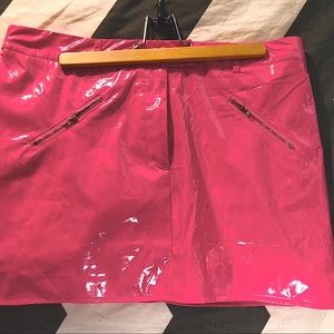 Hot Pink Mini Skirt